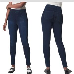 SPANX Blue Jeggings Stretch L